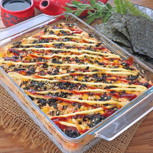 KBB Salmon Sushi Bake