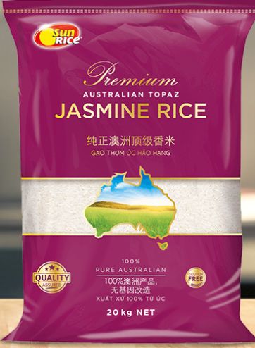 Sunrice Topaz Jasmine 20kg