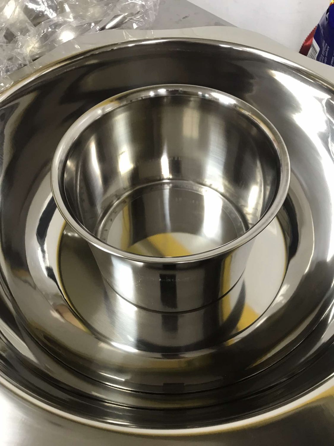 Stainless Hot Pot 32cm No Lid ( Twinb Divided)
