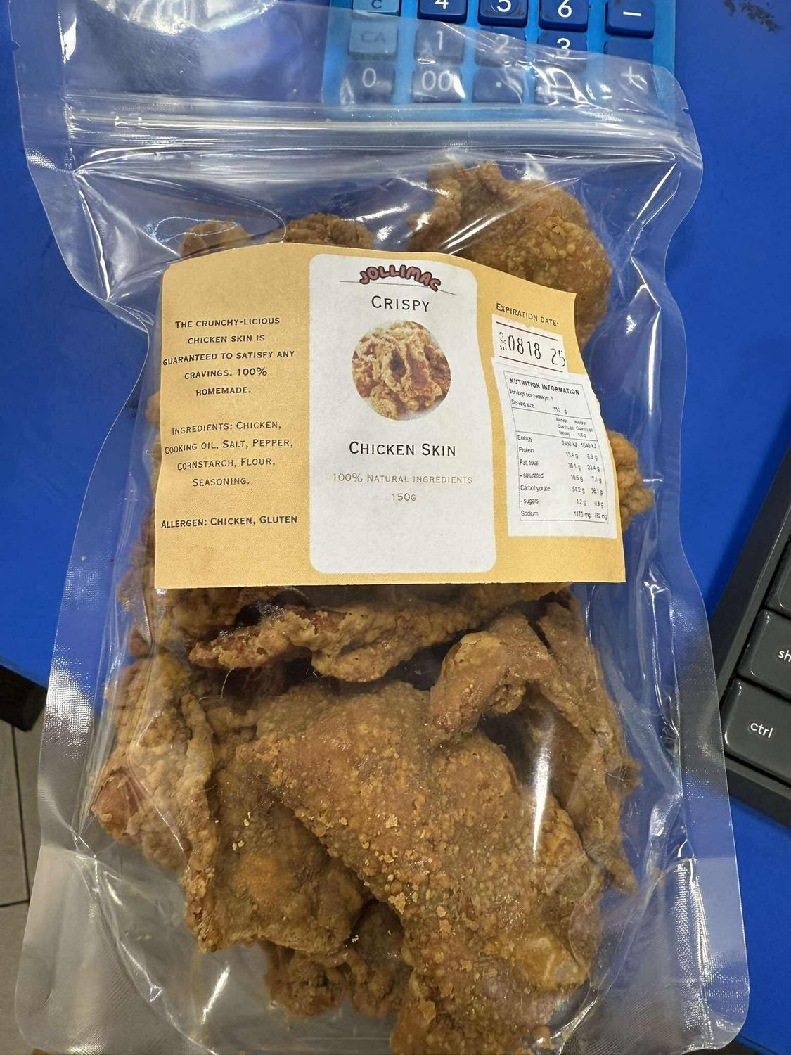 Jollimac Chicken Skin 150g
