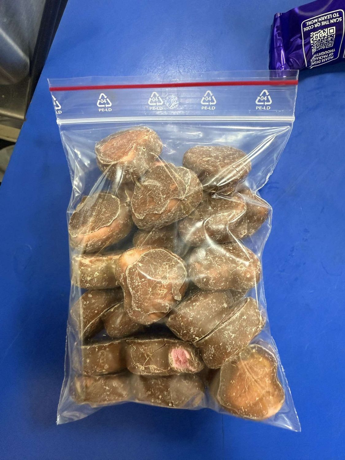 Rainbow Choco Hearts 100g