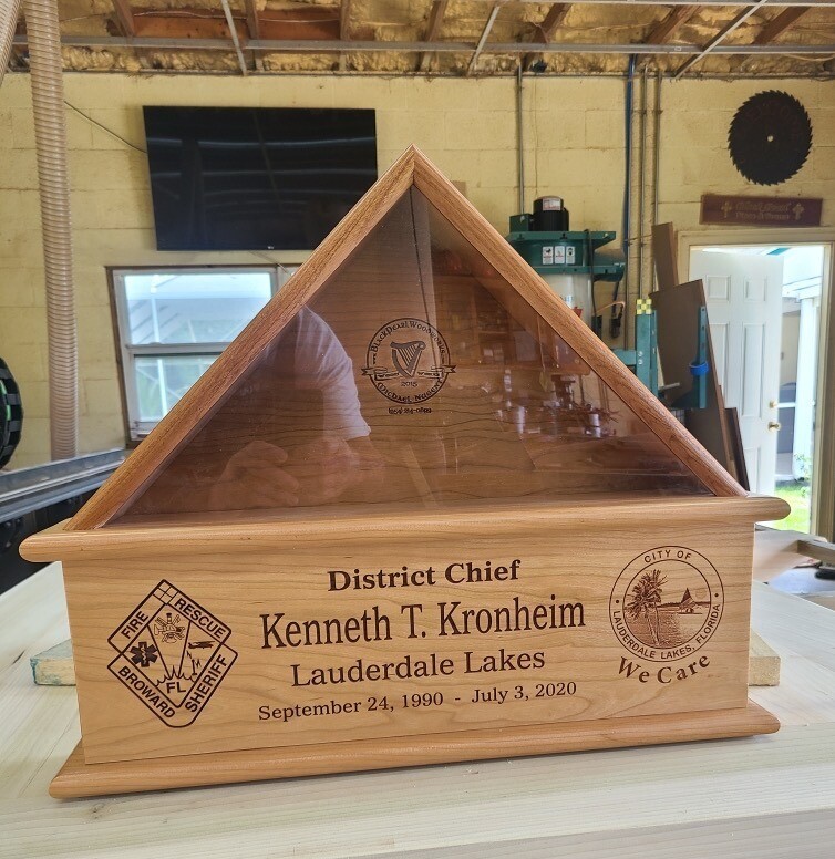 Flag Display Case