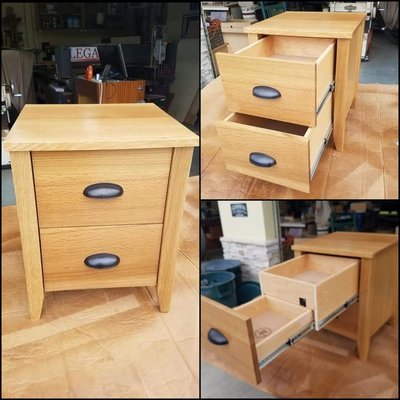 Secret Compartment Bedside/End Table w/ RFID Lock System