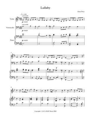 Lullaby for piano trio (pdf)