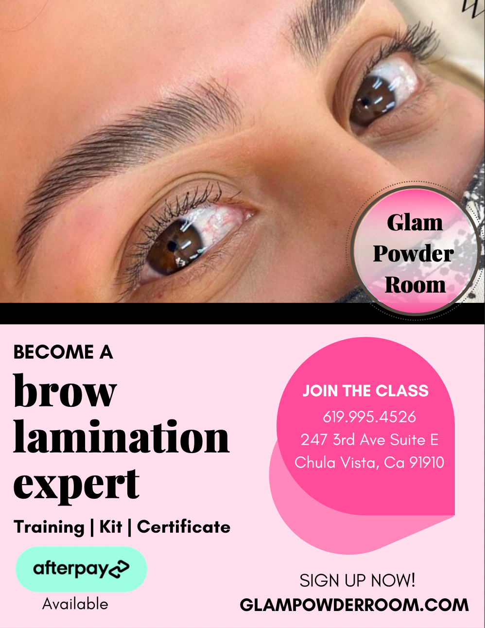 BROW LAMINATION TRAINING