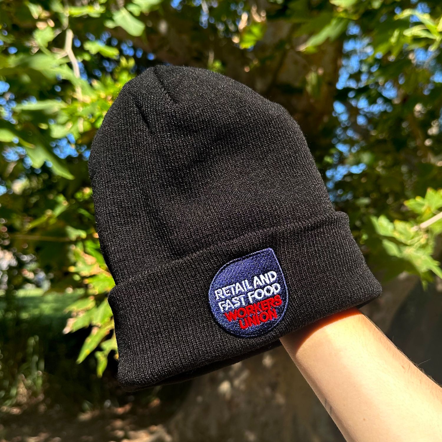 RAFFWU Black Beanie