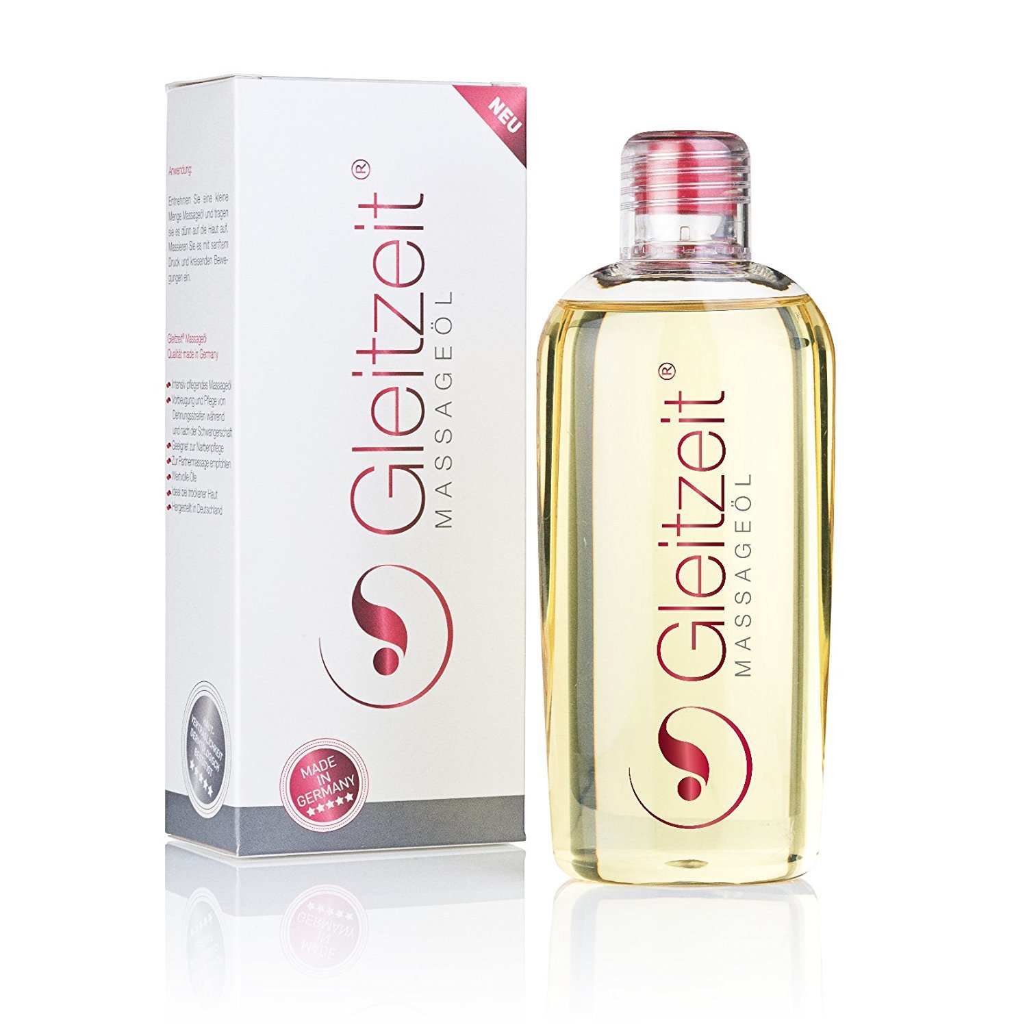Gleitzeit Massageöl PREMIUM 200 ml