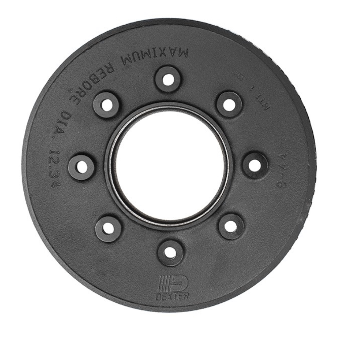 Brake Drum Only - 8 on 6-1/2" Bolt Circle - 12-1/4" x 3-3/8" For 9K to 10K Axles
