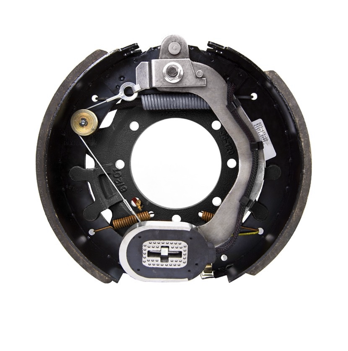 Dexter Nev-R-Adjust 12.25" x 3.375" Electric Trailer Brake - Right Hand (Passenger’s Side) - 9K-10K lbs. Axle Capacity: 23-451