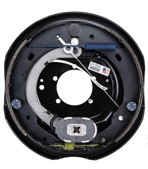 Dexter Nev-R-Adjust 12" X 2" Electric Trailer Brake - Left Hand (Driver's Side) - 6k Lbs. Axle Capacity 23-458