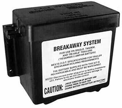 Breakaway Kit, Tekonsha, 2051Bx, 5Ah Battery, Switch 20005