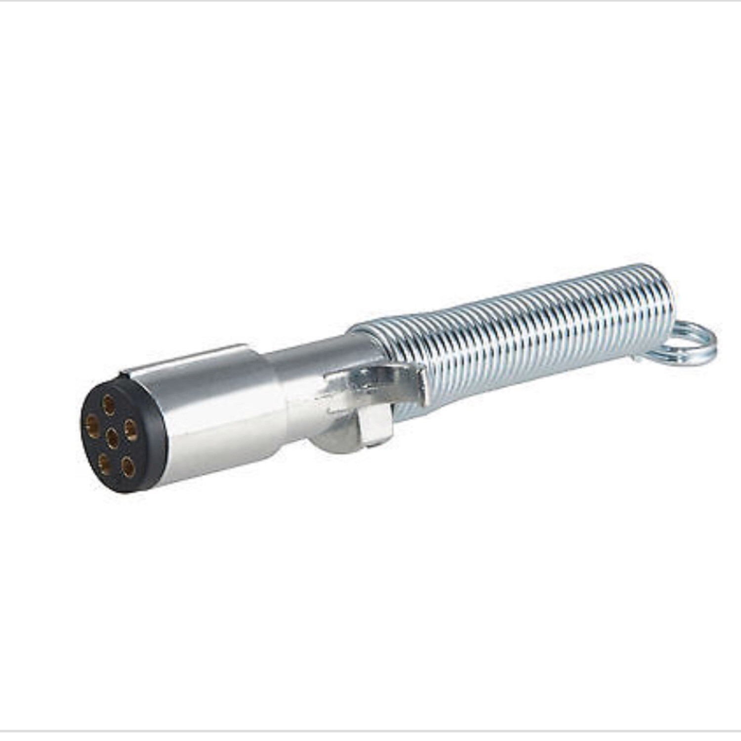 6-Round w/Round Pin, Metal, Trailer End: F7063T