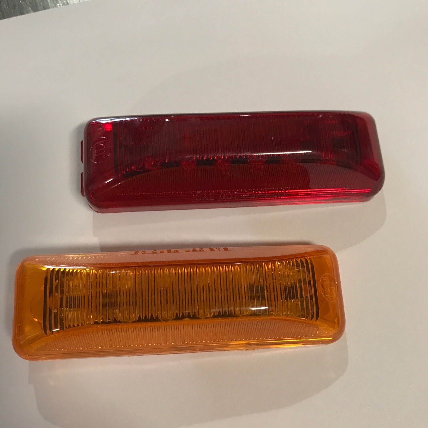 LED Marker #38 Amber 2 Prong Plug