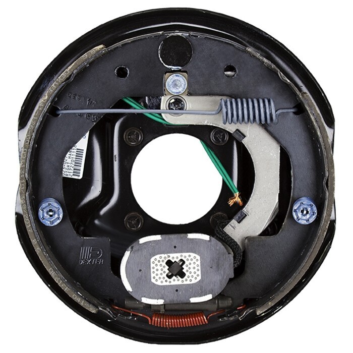 Dexter Right Hand - 3.5k Electric Backing Plate - 10" x 2-1/4" Manual Adjusting: 23-27; 2327