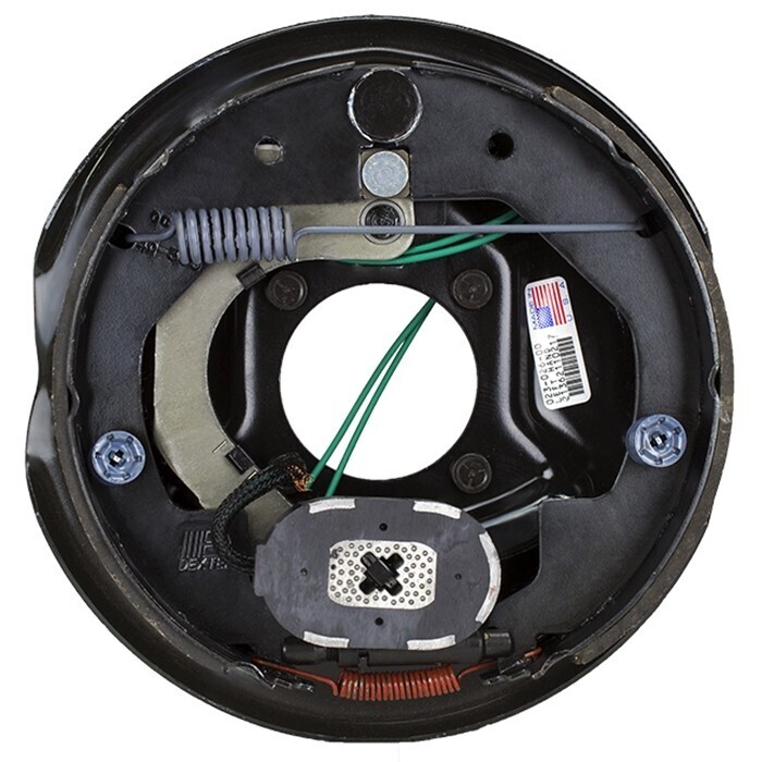 Dexter Left Hand - 3.5k Electric Backing Plate - 10" x 2-1/4" Manual Adjusting