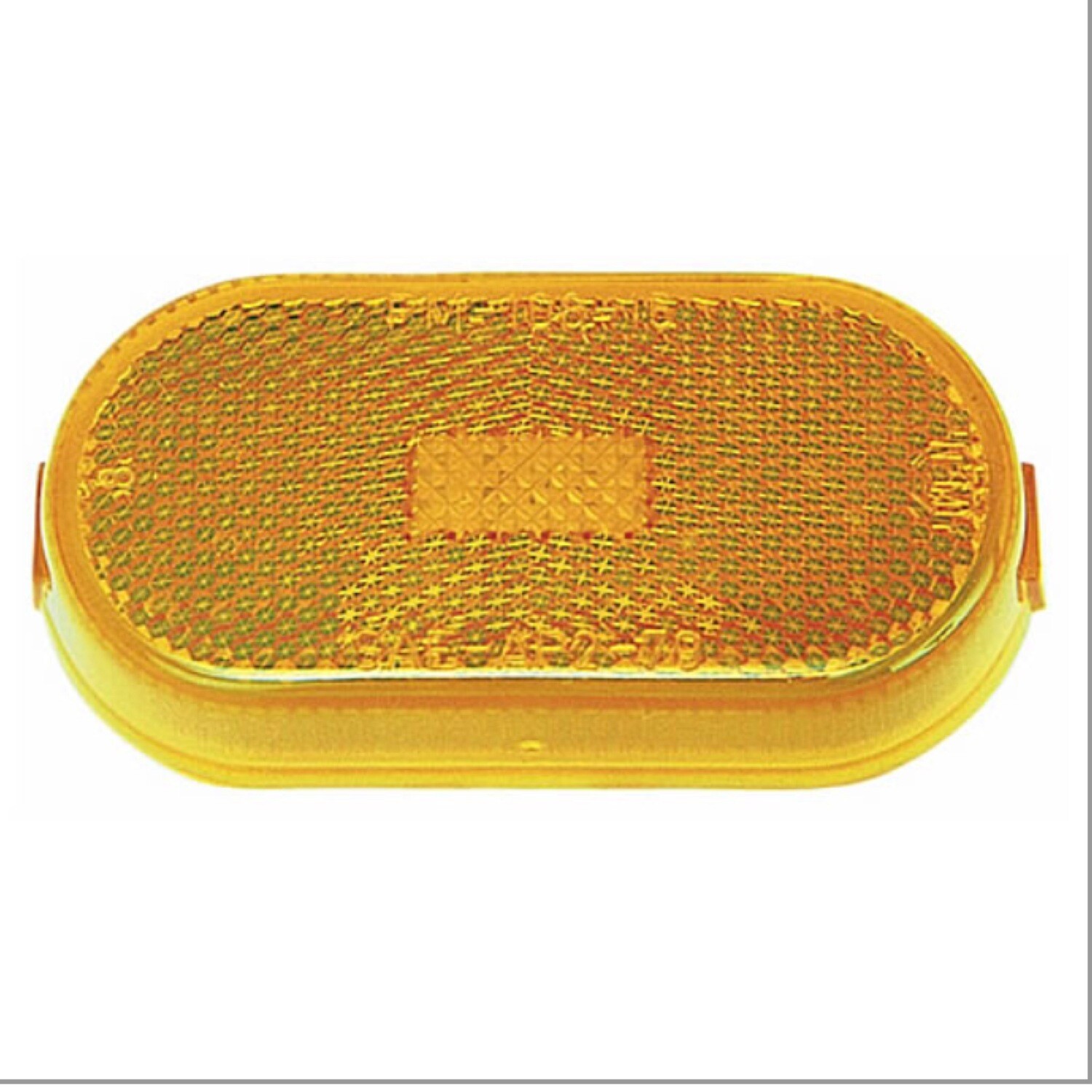 Incandescent Marker Light - Oblong Amber: 106A (071222)