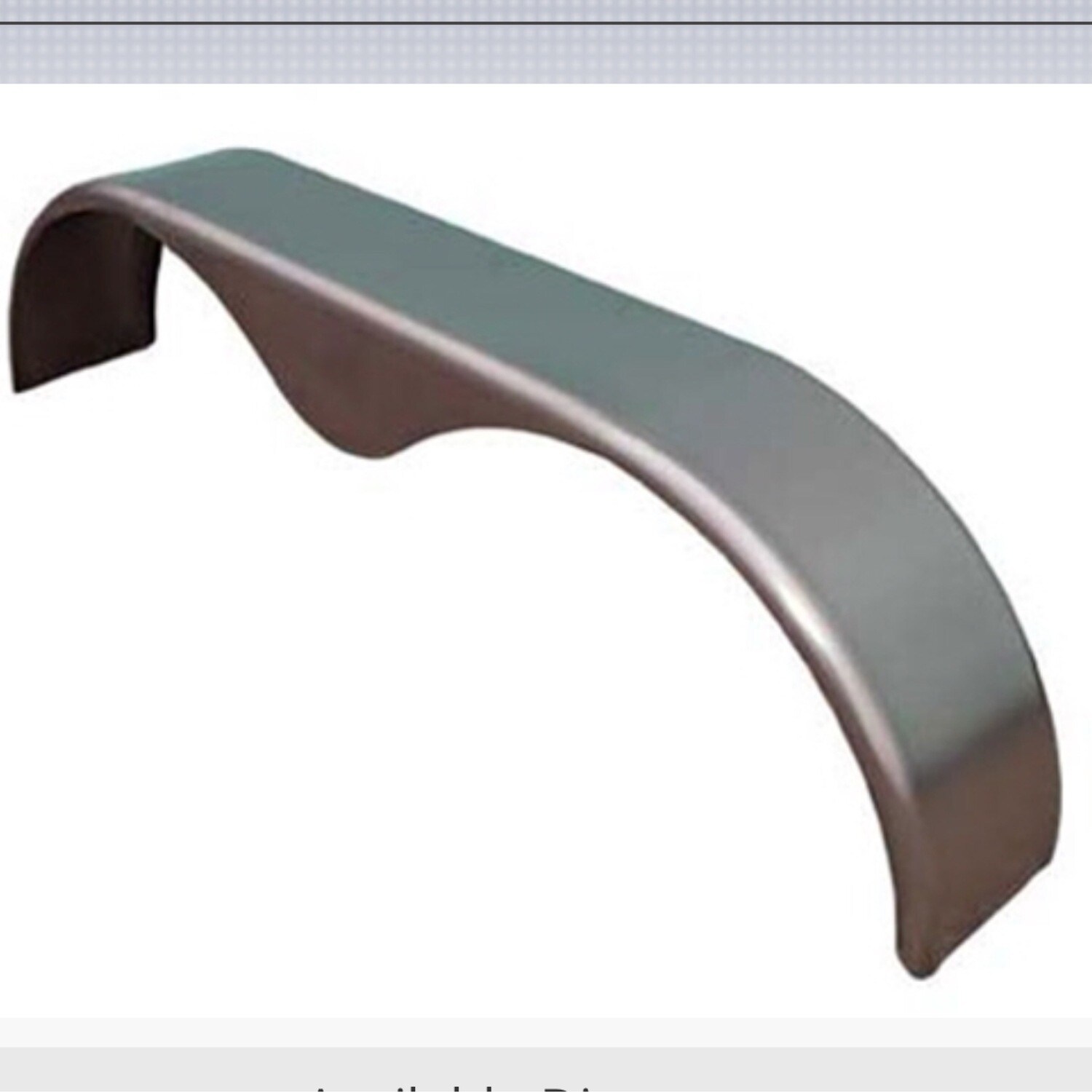Aluminum Fender 9in Wide x 72in Long: TF983; 351820; 25AL