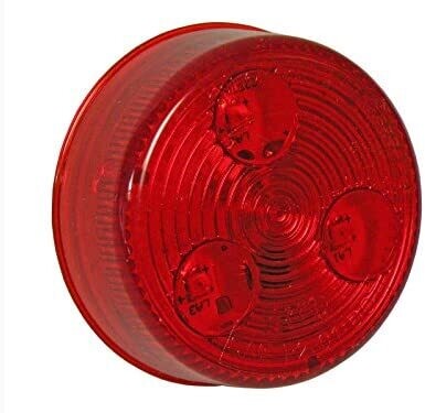 LED Marker Light 2 in Round Red: MCL55RB