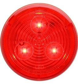 LED Marker Light 2.5 in Round Red: MCL57RB