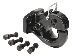 SO - Pintle Hook 4 Bolt Pattern 30 Ton - Head with Mounting Bolts: HP30