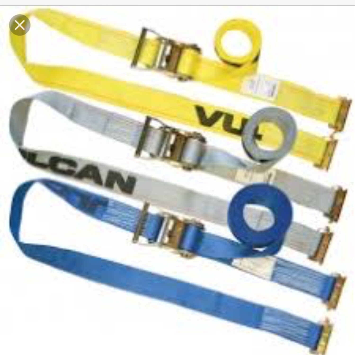 E-Track Strap with Ratchet 20' Blue: ET6320 (120423)