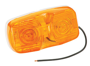 Incandescent Marker Amber w/Dual Bulbs: 138A (101223)