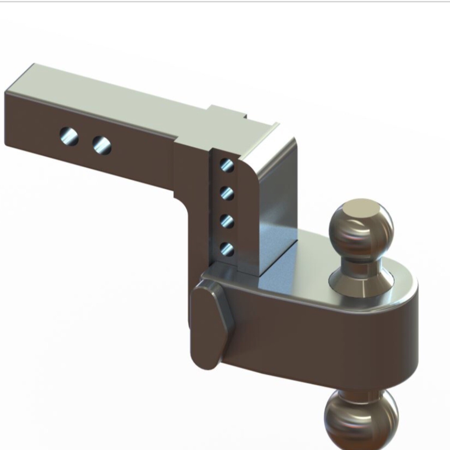 180 Turn Over Ball Mount: LTB62CERBLK