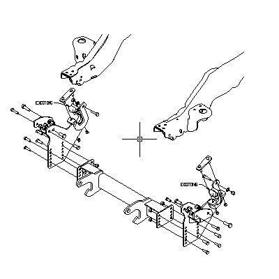 SO - Boss Undercarriage UC/RT3dODGE 2500/3500, 03+: LTA04770D