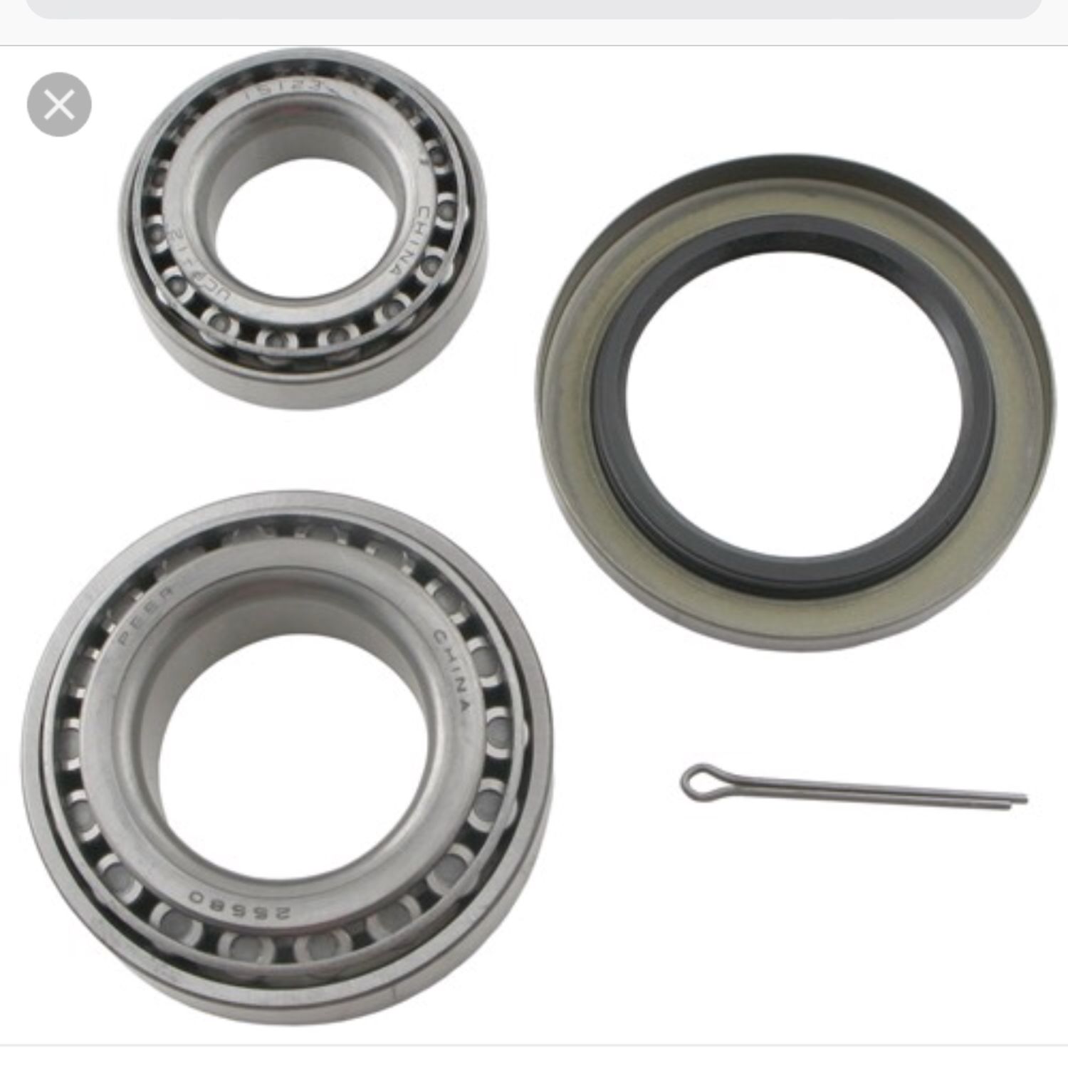 SO - Bearing Kit without Cap (68149/44649): BK62 (061322)