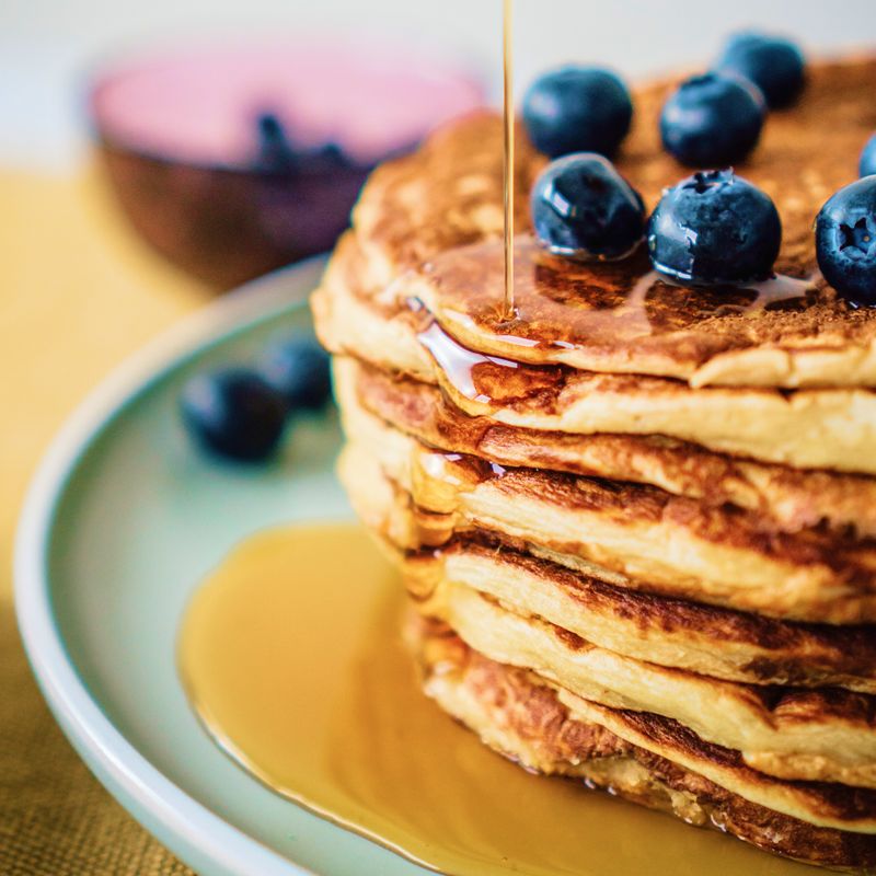 SAMPLE. Сhocolate pancakes with cranberries