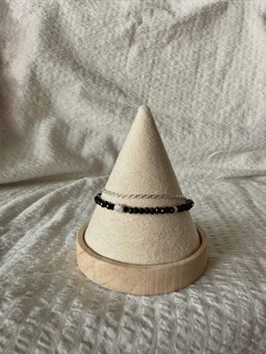 Schwarz Turmalin Armband