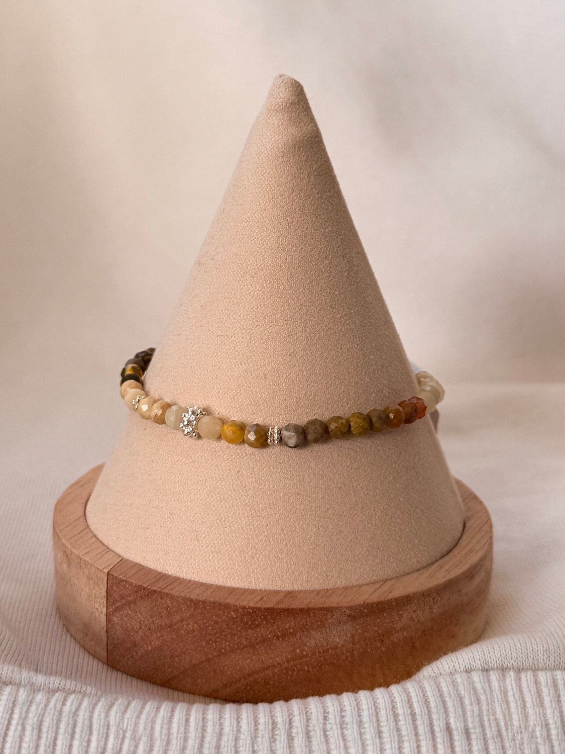 Hummel-Jaspis Armband