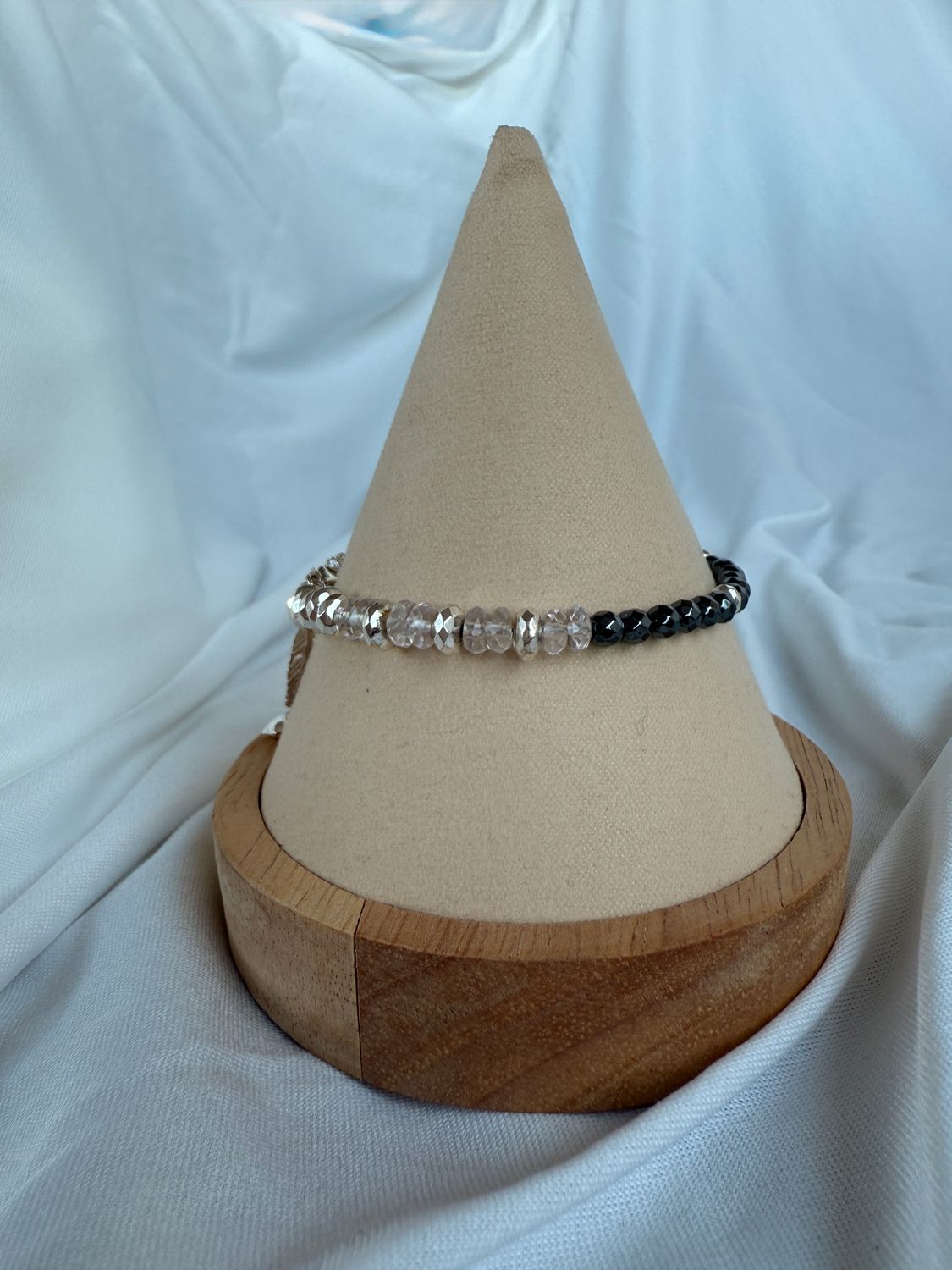 Hämatit, Amethyst &amp; Lava Armband