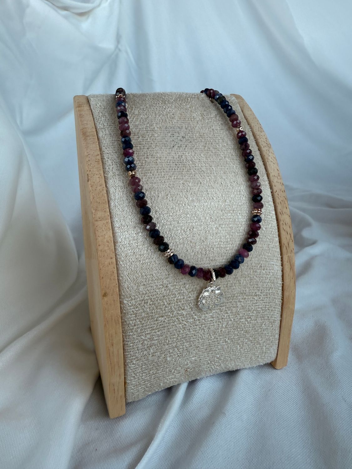 Rubin &amp; Saphir Halskette