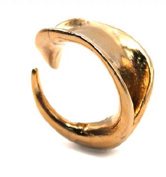 Anillo Bambu, Color: Gold
