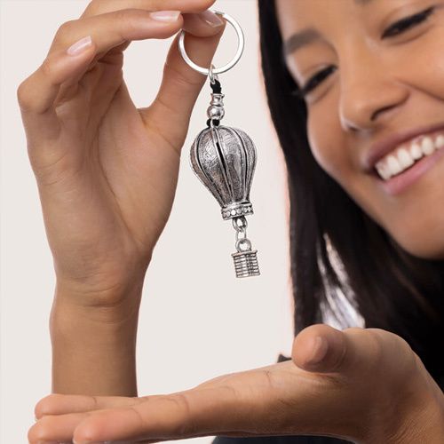 Silver plated Key Ring