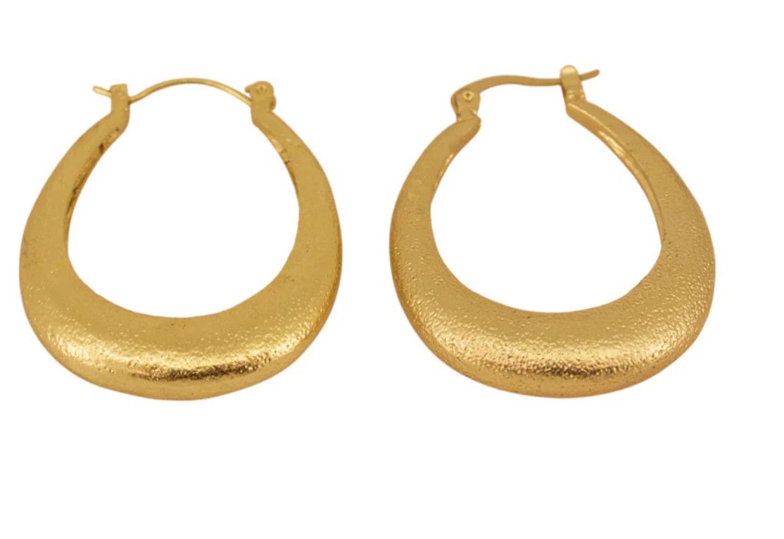 Thick hoop, Color: silver