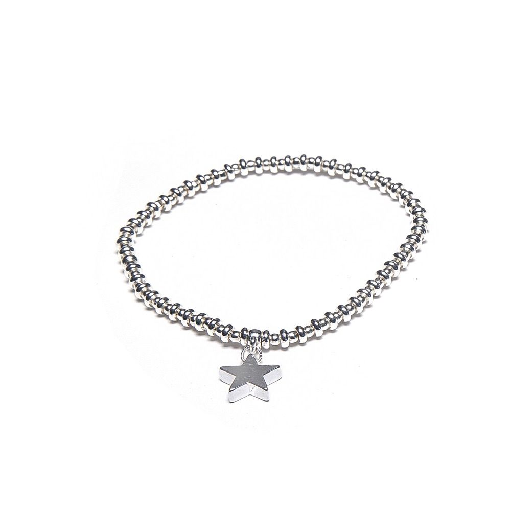 lo00095 ELASTIC BRACELET 1 STAR