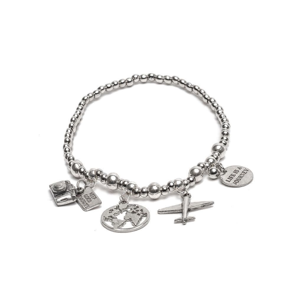 ELASTIC BRACELET TRIP CHARM