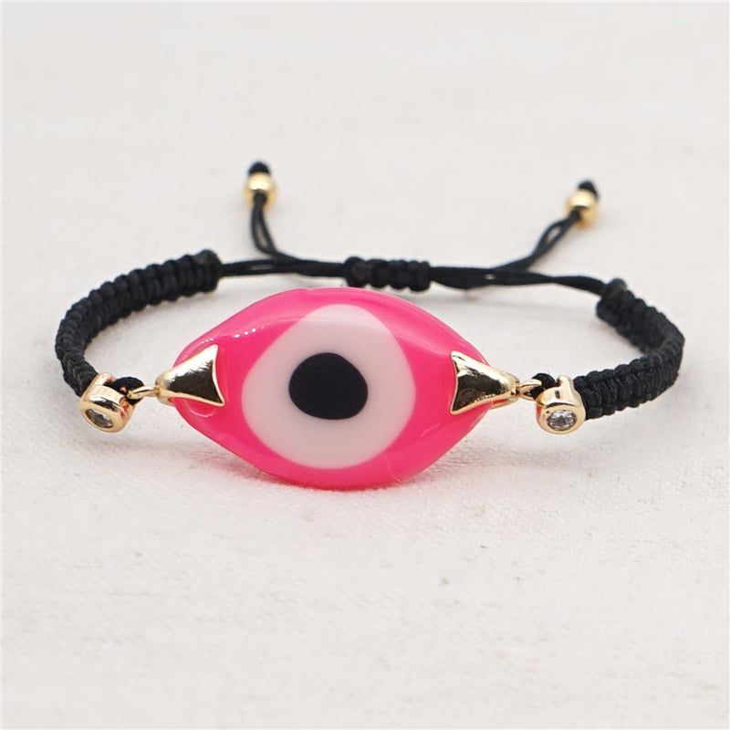 Rope Bracelet Turkish Evil Eye Bracelet, Color: #7