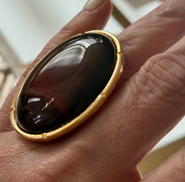 Ajustable Big Rings, Color: chocolat