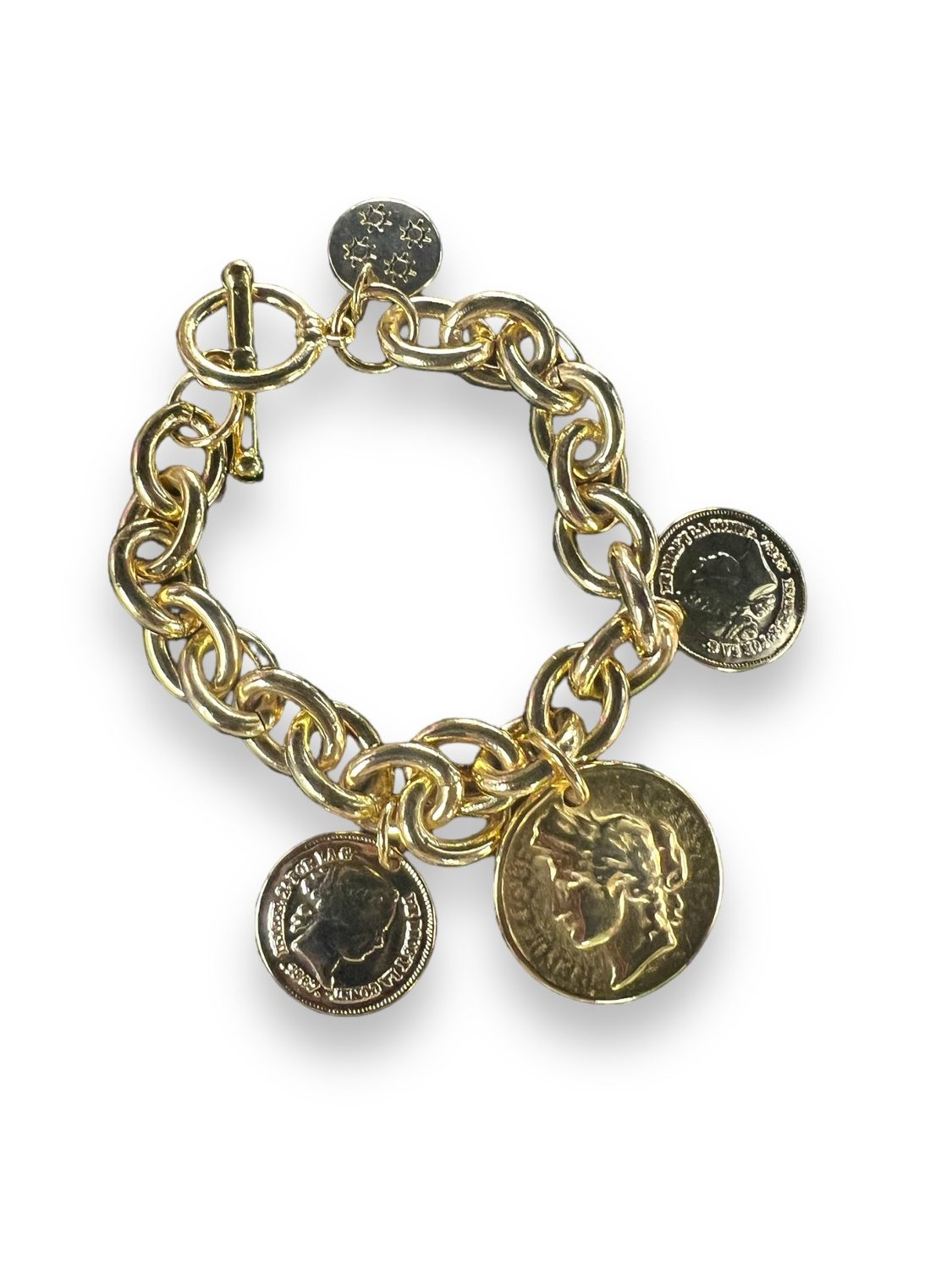 Coins necklace/bracelet , Size: Bracelet