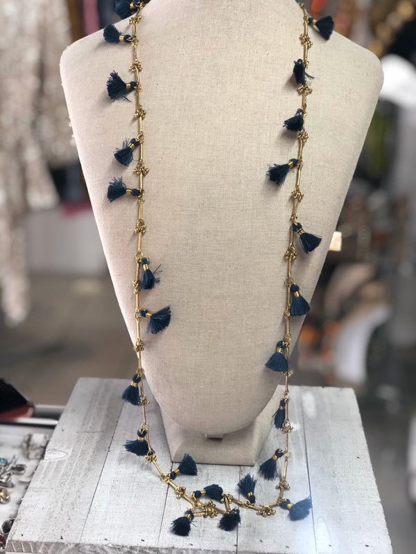 Tassels Necklace Tassels Necklace