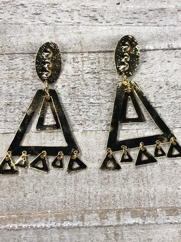 Colombian earrings Gold Plated