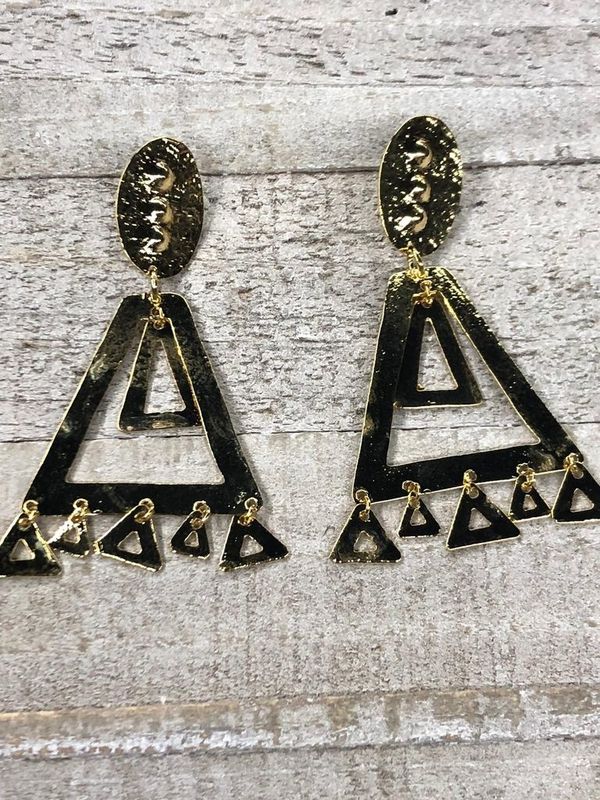 Colombian earrings Gold Plated