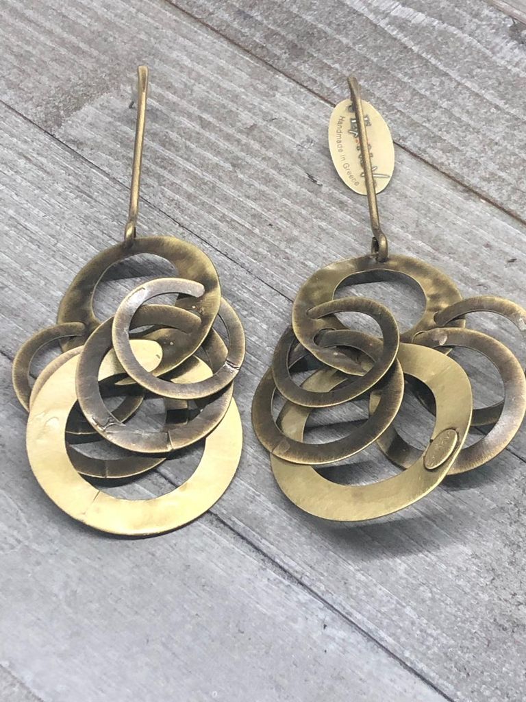 Brass Earrings