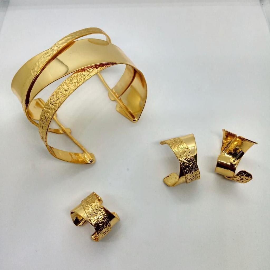 cuff, brass gold hand made
