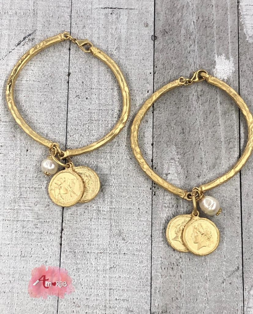4 Amores Brazalet Coins