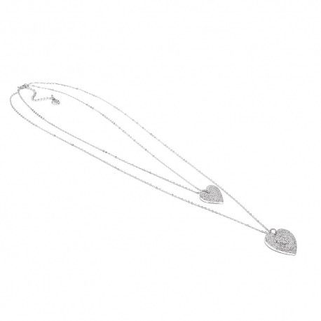 LAYERED 2 HEARTS NECKLACE