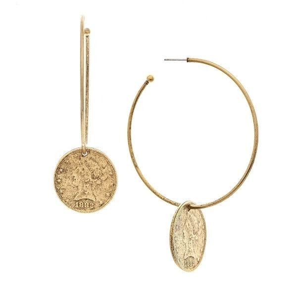 Vera Coin earrings